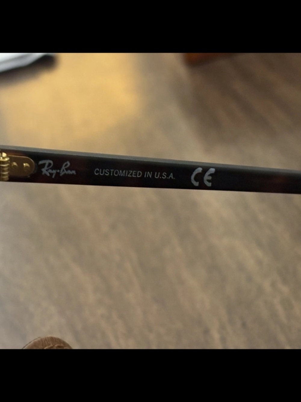 Custom Ray Ban 3016 Matte Havana Clubmaster - Picture 4 of 7
